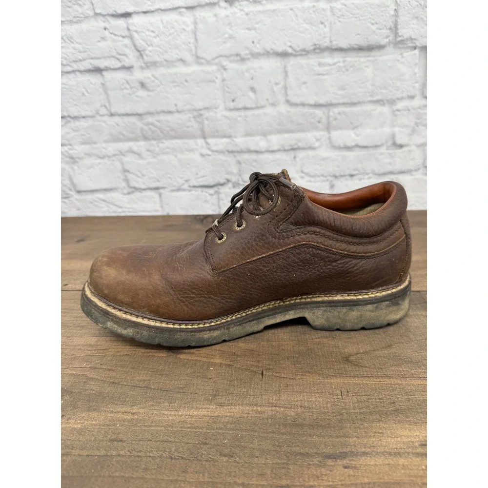 Irish Setter Gore-Tex Leather Work Shoes Brown Waterproof Oxford Men's Size 10